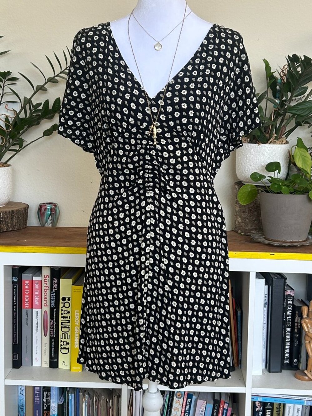 Madewell V-Neck Cinch Dress